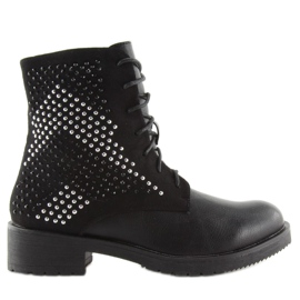 Botas pretas para mulheres FC-H65 pretas preto