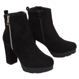 Botas no poste preto 0-282 Preto