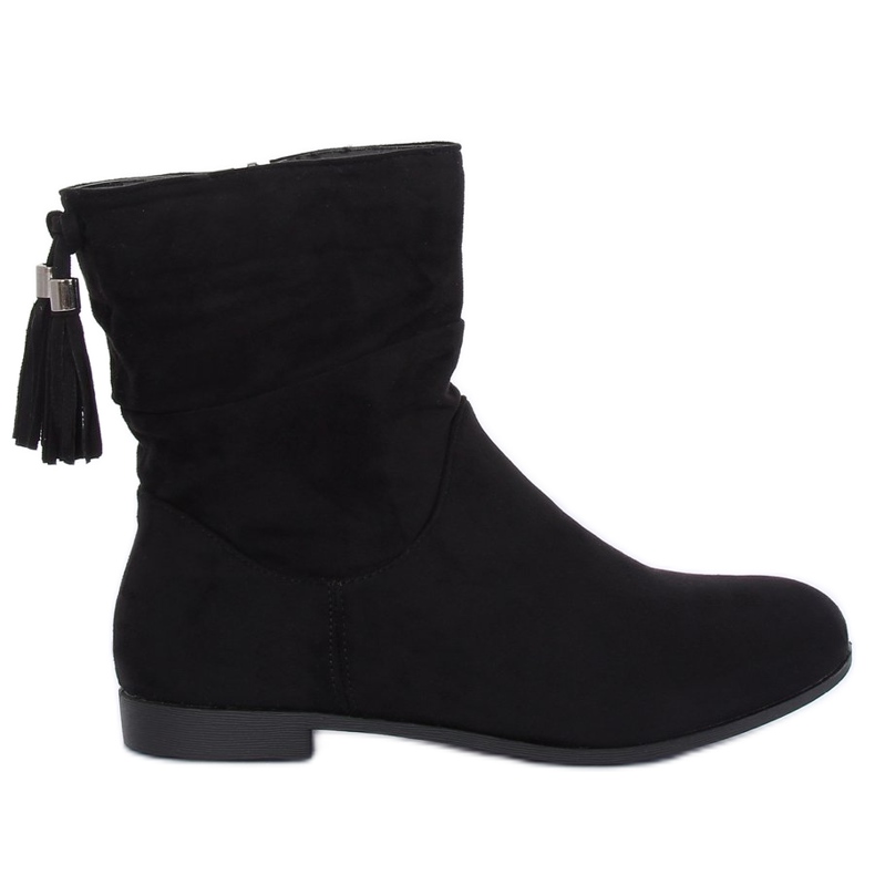 Botas pretas para mulheres 3737 pretas preto