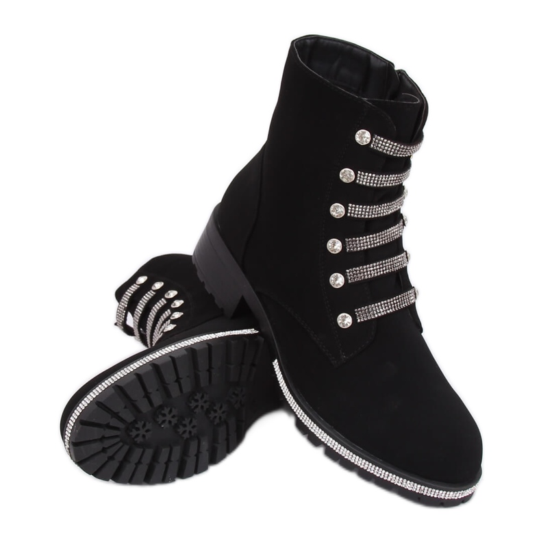 Botas militares pretas CH1818-2 pretas preto