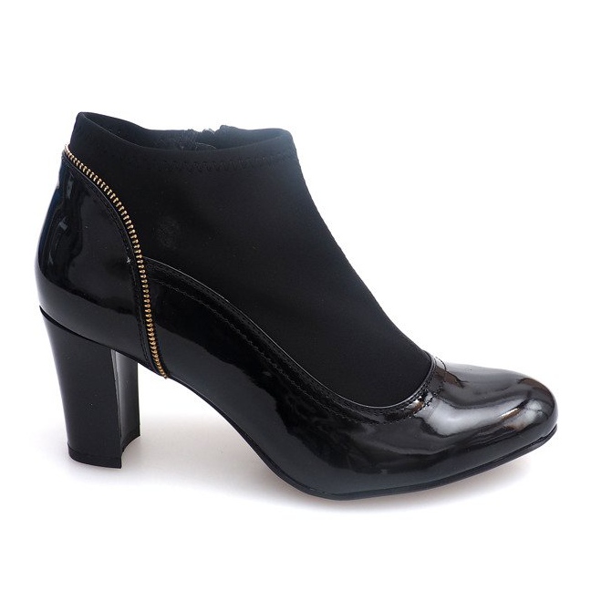 Botas de salto 3SM713A pretas preto