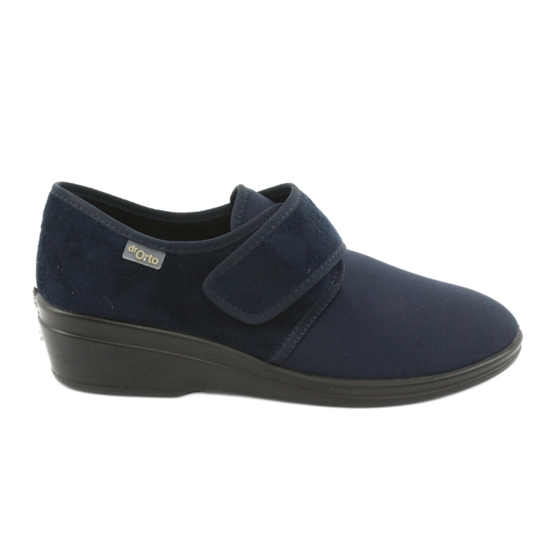 Sapatos femininos Befado pu 033D001 azul marinho