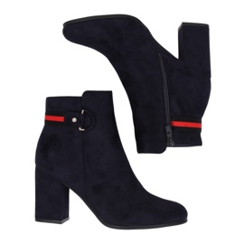 Botas de salto alto azul marinho NC923 Navy azul-marinho