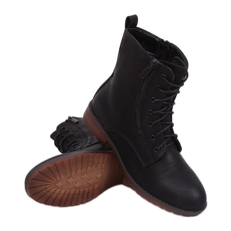 Botas de trabalho pretas W333 pretas preto