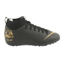 Chuteiras Nike Mercurial SuperflyX 6 Academy Gs Tf Jr AH7344-077 preto Chuteiras Nike Mercurial SuperflyX 6 Academy Gs Tf Jr AH7344-077 preto