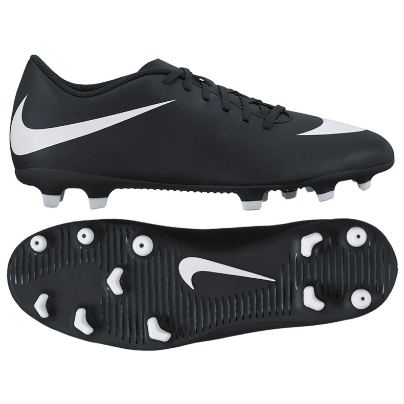 Chuteiras pretas Nike Bravatia Ii Fg M 844436-001 preto preto