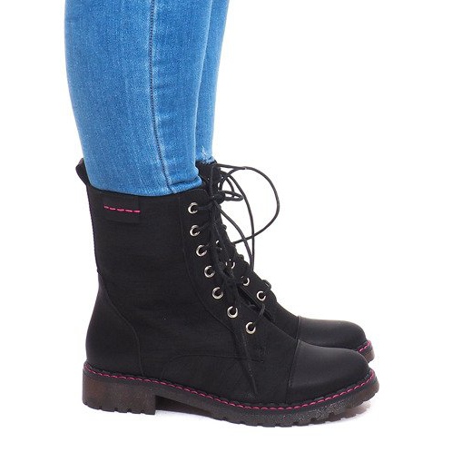Botas pretas Workery A-28 preto Botas pretas Workery A-28 preto