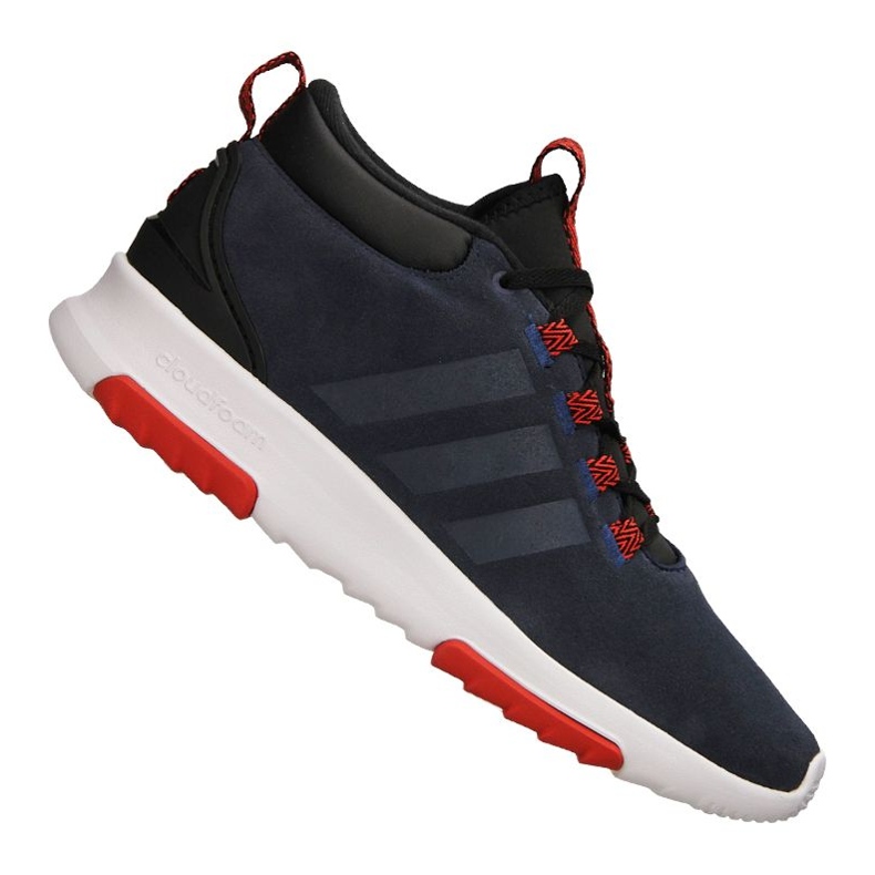 Sapatos adidas Cloudfoam Racer Mid Winter M BC0128 azul