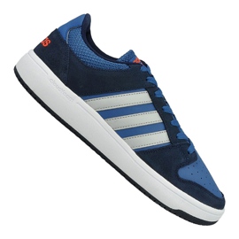 Sapatos Adidas Cloudfoam Bb Hoops M AW3911 azul marinho multicolorido