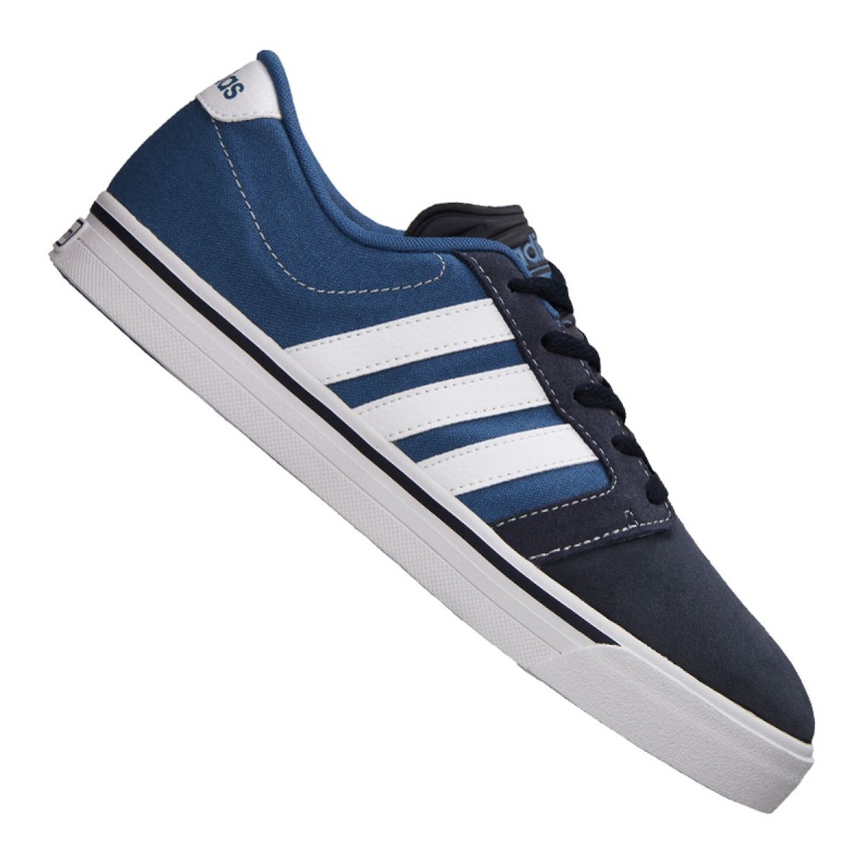 Sapatos Adidas Cloudfoam Super Skate M AW3895 branco azul marinho azul