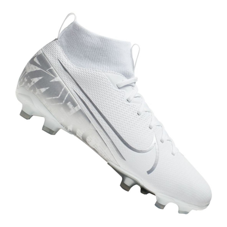 Chuteira Nike Superfly 7 Academy Mg Jr AT8120-100 branco branco
