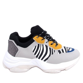 Sapatos esportivos multicoloridos YY-01 Zebrapattern