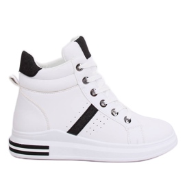 Tênis branco CB-19078 WHITE / BLACK