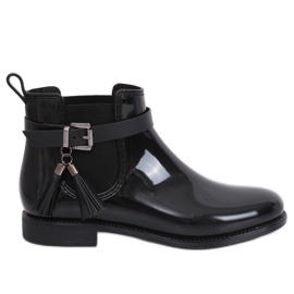 Botas Jodhpur pretas PT-119 pretas preto