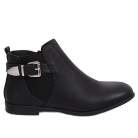 Preto Botas Jodhpur pretas C206-1 Preto