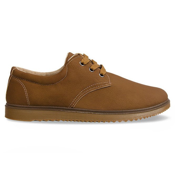Botas Brogues Clássicas Camelo 1307 castanho