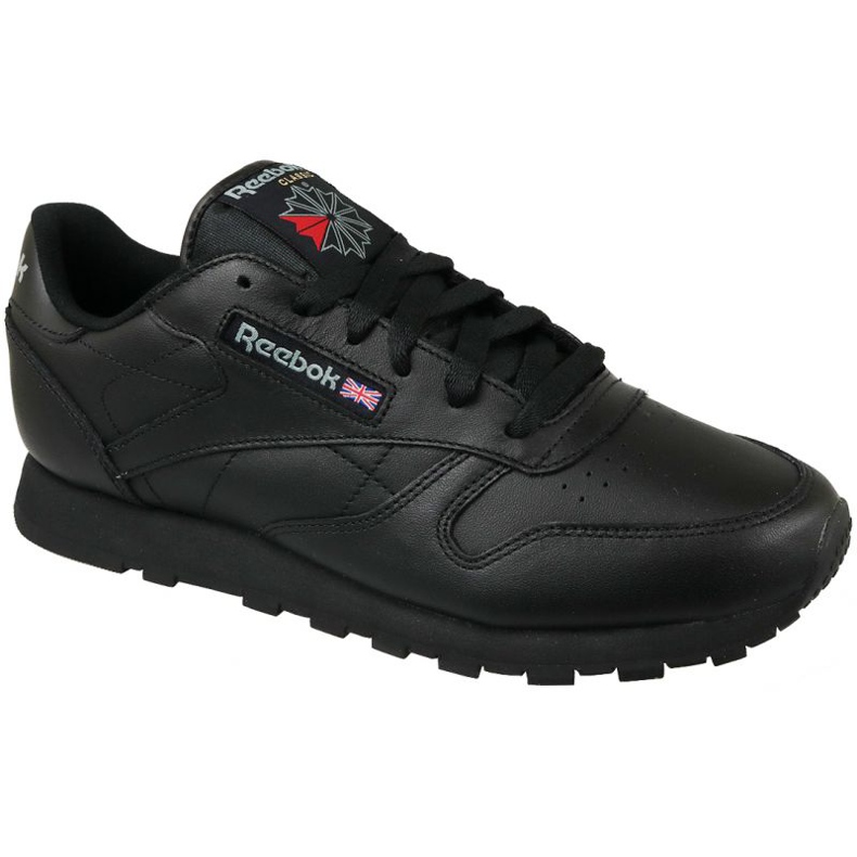 Sapatos Reebok Classic Leather W 3912 preto
