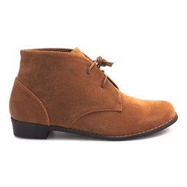 Botas de amarrar A-27 Camel marrom