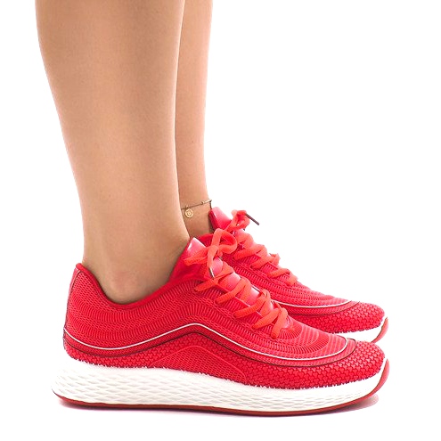 Calçados esportivos vermelhos G-205