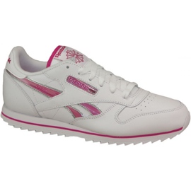 Sapatilhas Reebok Cl Lthr Ripple Iii Jr V59227 branco