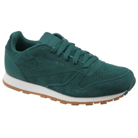 Sapatilhas Reebok Cl Leather Sg JRCM9079 verde