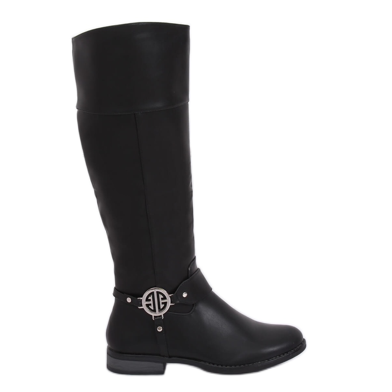 Botas pretas, botas pretas 6283-1 Preto Botas pretas, botas pretas 6283-1 Preto