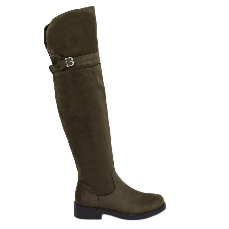 Botas acima do joelho verde SU-2850 Verde
