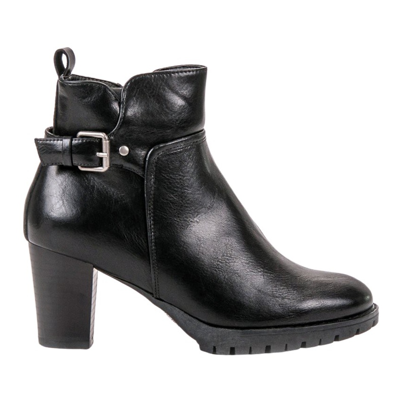 Vinceza Botas elegantes para o outono preto