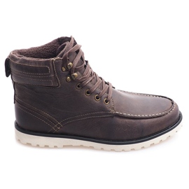 Sapatos de botas altas quentes SH26 marrom