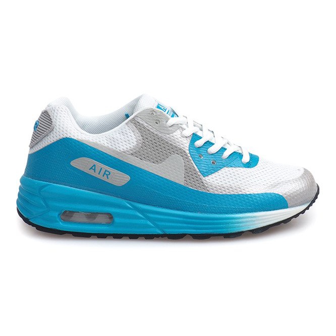 Tênis de corrida Neony Airmax B306-1 branco preto