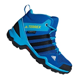 Sapatos adidas Terrex AX2R Mid Cp Jr BC0673 azul multicolorido