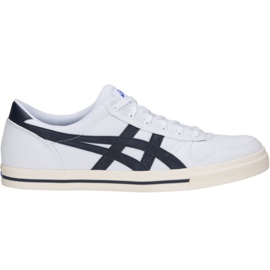Sapatos Asics Aaron M 1201A008 101 branco azul marinho