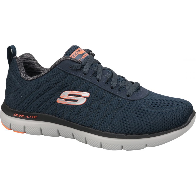 Sapato Skechers Flex Advantage M 2.0 52185-DKNV azul marinho