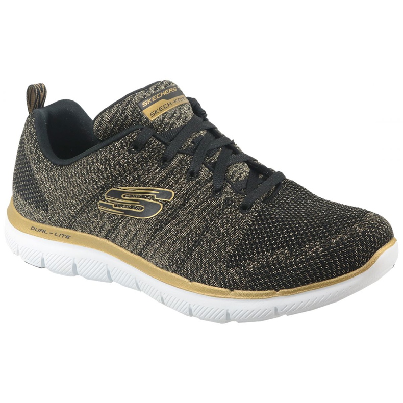Skechers Flex Appeal 2.0 W 12771-BKGD Shoes preto multicolorido