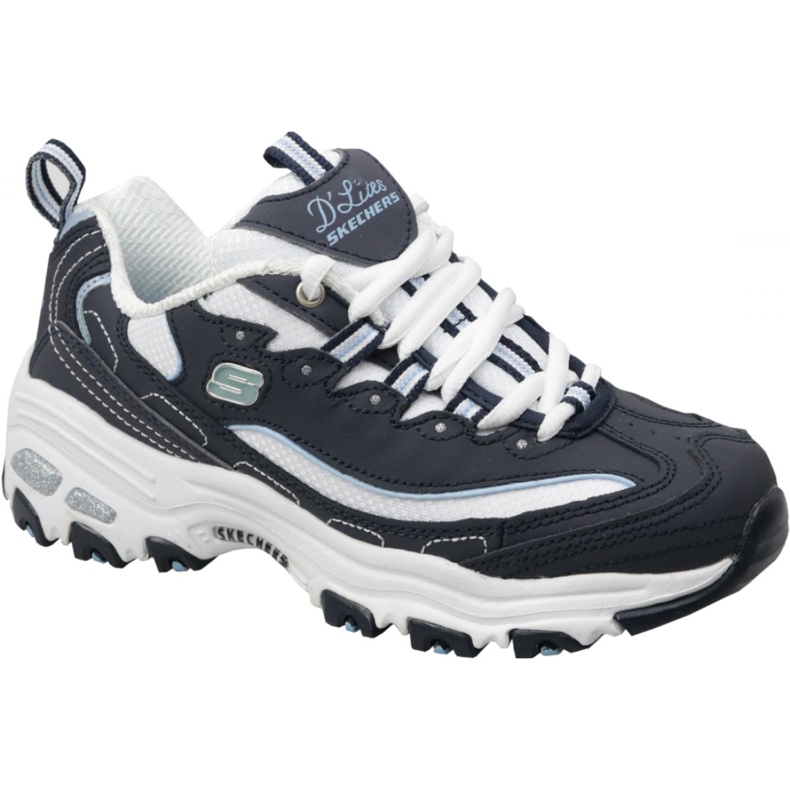 Sapatos Skechers D'Lites Biggest Fan W 11930-NVW azul marinho