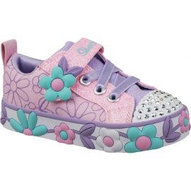 Sapatos Skechers Daisy Lites Jr 10965N-PKMT rosa