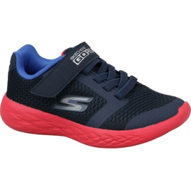 Tênis Skechers Go Run 600 Jr 97860L-NVRD azul marinho