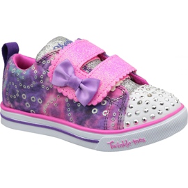 Sapatos Skechers Sparkle Lite Jr 20147N-PRMT rosa