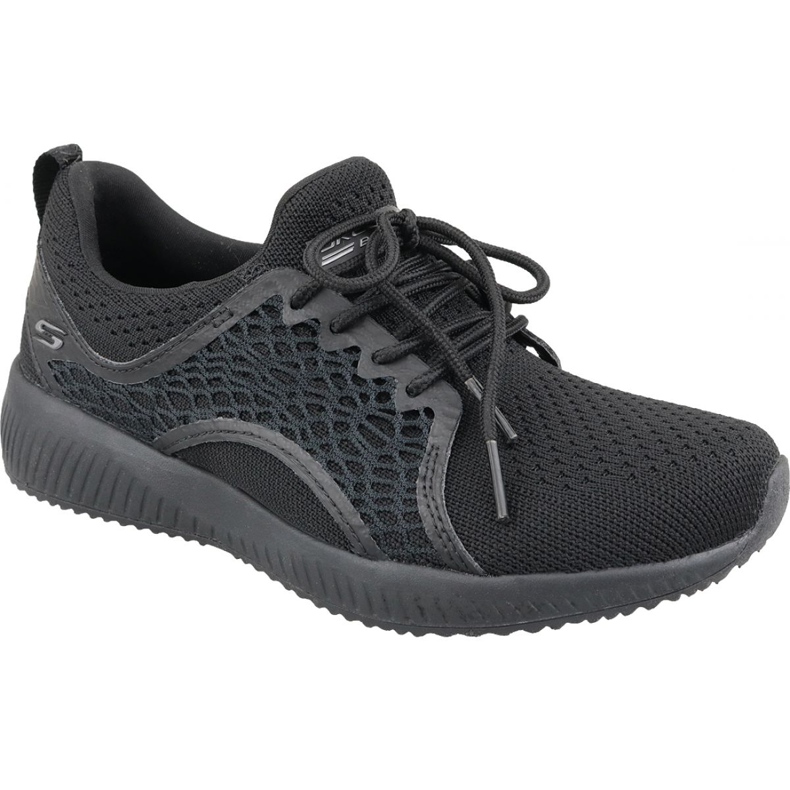 Skechers Bobs Squad W 32507-BBK Shoes preto