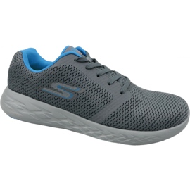 Skechers Go Run 600 M 55061-CCBL cinza Skechers Go Run 600 M 55061-CCBL cinza