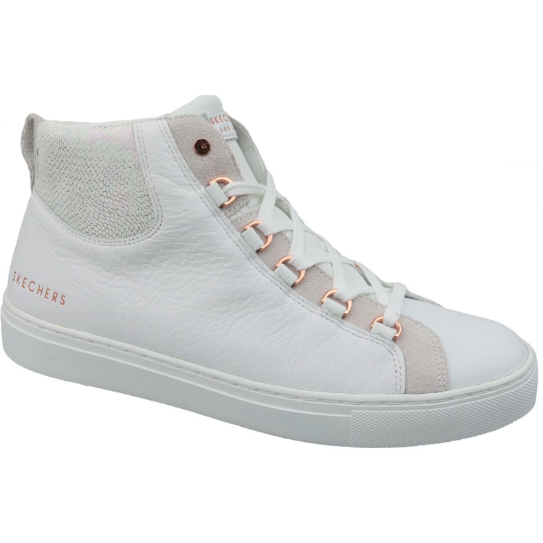 Sapato Skechers Side Street Core-Set Hi W 73581-WHT branco Sapato Skechers Side Street Core-Set Hi W 73581-WHT branco