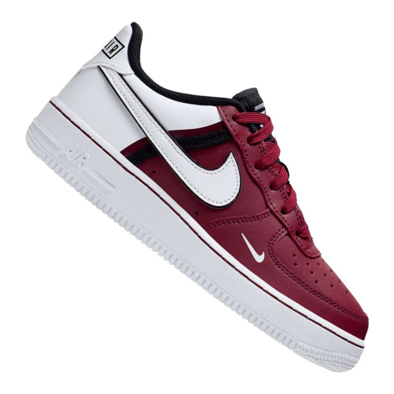 Nike Air Force 1 LV8 2 Jr CI1756-600 branco vermelho