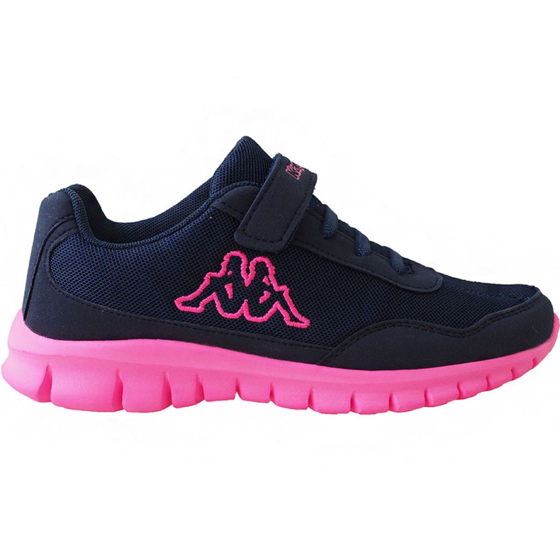 Kappa Follow Bc Jr. 260634K 6722 sapatos azul marinho rosa