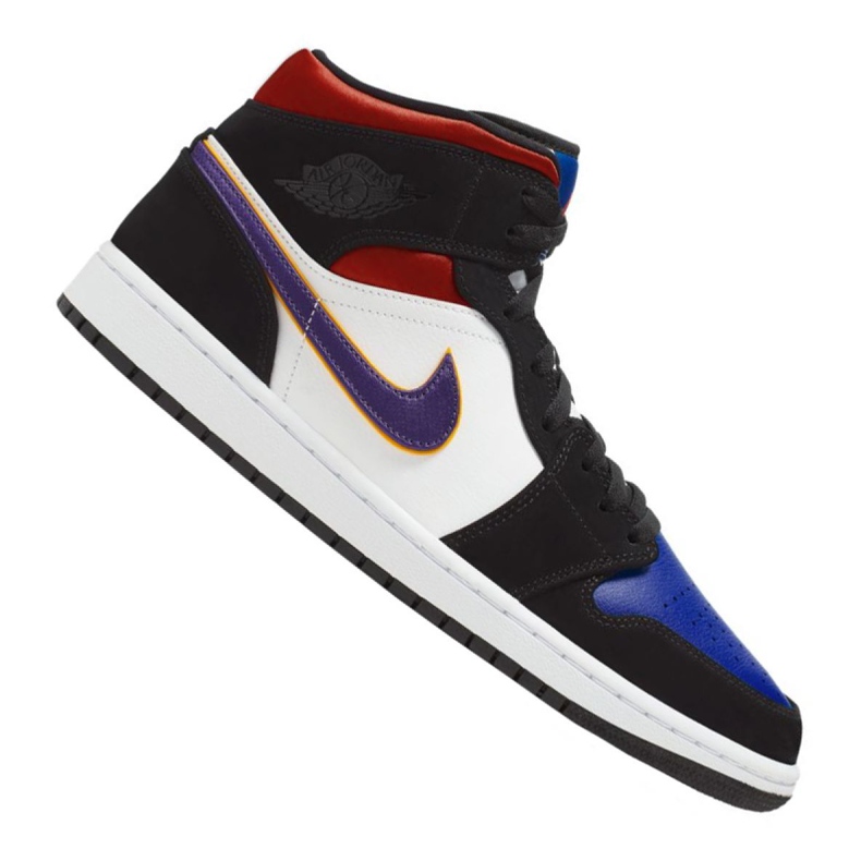 Sapata Nike Air Jordan 1 Mid Se M 852542-005 multicolorido Sapata Nike Air Jordan 1 Mid Se M 852542-005 multicolorido