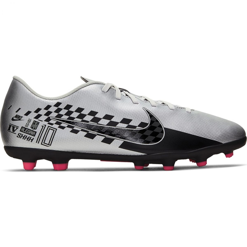 Chuteiras Nike Mercurial Vapor 13 Club Neymar FG / MG M AT7967-006 cinza cinza