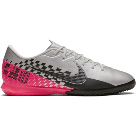 Sapatos de interior Nike Mercurial Vapor 13 Academy Neymar Ic M AT7994-006 cinza prata