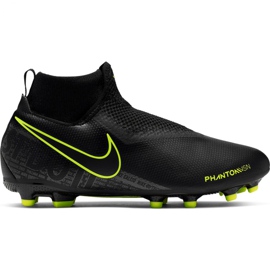 Chuteiras de futebol Nike Phantom Vsn Academy Df FG / MG Jr AO3287-007 preto preto