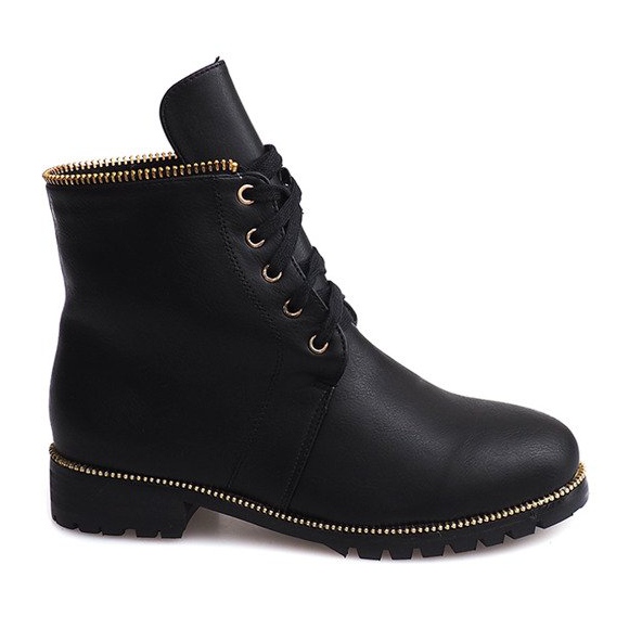 Armadilhas de botas com pelo preto X685 Armadilhas de botas com pelo preto X685