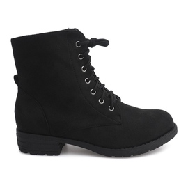Botas de camurça Jodhpur B768 PRETO