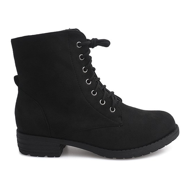 Botas de camurça Jodhpur B768 PRETO